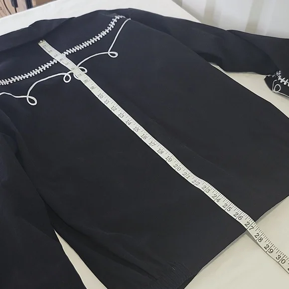 Rockmount Ranch Wear Tru-West Mens Rockabilly Embroidered Jacket Size XL Western - Picture 9 of 9